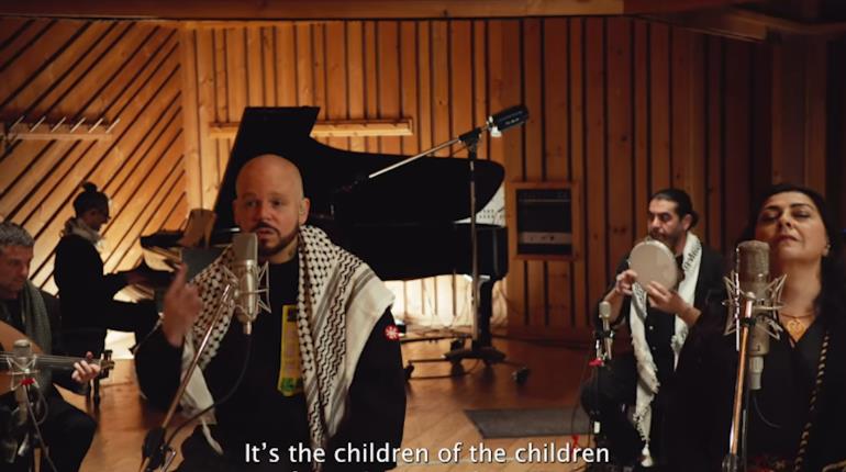 Lanza Residente nueva canción a favor de Palestina