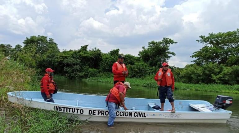 Localizan cuerpo de pescador ahogado en el Mezcalapa