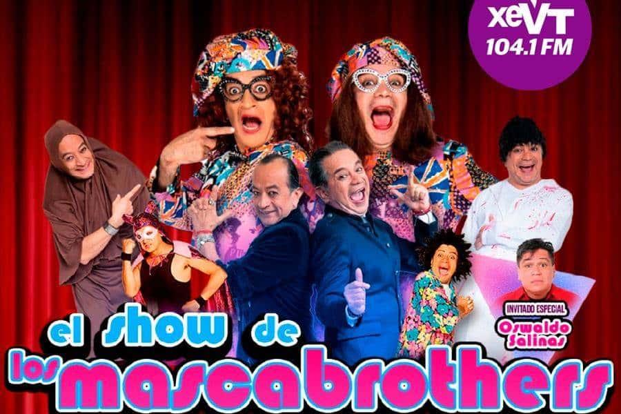 El show de Los Mascabrothers el 2 de octubre en Villahermosa