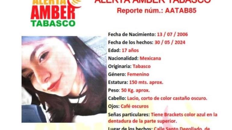 Emiten alerta Amber en favor de menor Jeimy Soto de la Cruz