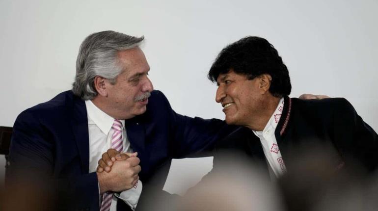 Encabezan Alberto Fernández y Evo Morales misión de observación electoral en México