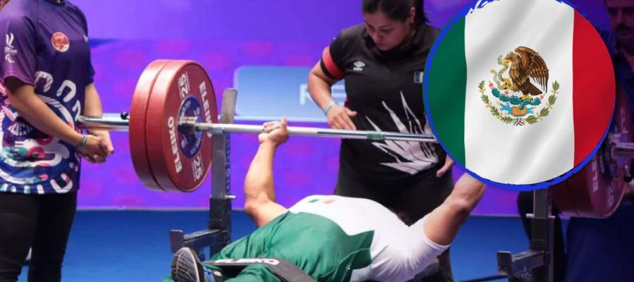 México obtiene cuatro oros y 21 medallas en la Copa Mundial de Para Powerlifting