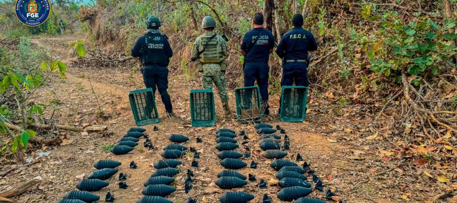 Desmantelan campamento del crimen organizado en Guerrero