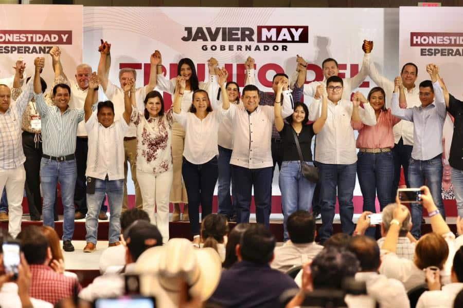 PREPET y conteo rápido perfilan triunfo de Javier May en Tabasco