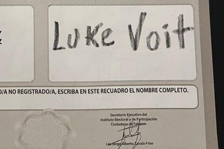 ¡Parece chiste! Tabasqueños votan por el beisbolista Luke Voit, de Olmecas de Tabasco