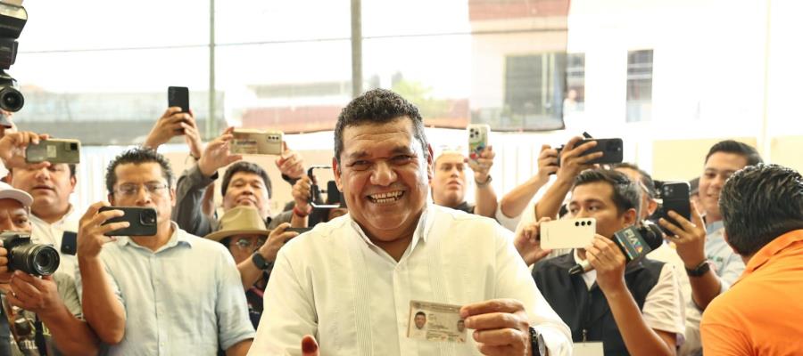 Triunfo de May a la gubernatura de Tabasco es contundente: Mario Delgado