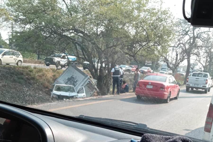 Se registran accidentes en la Villahermosa – Cárdenas