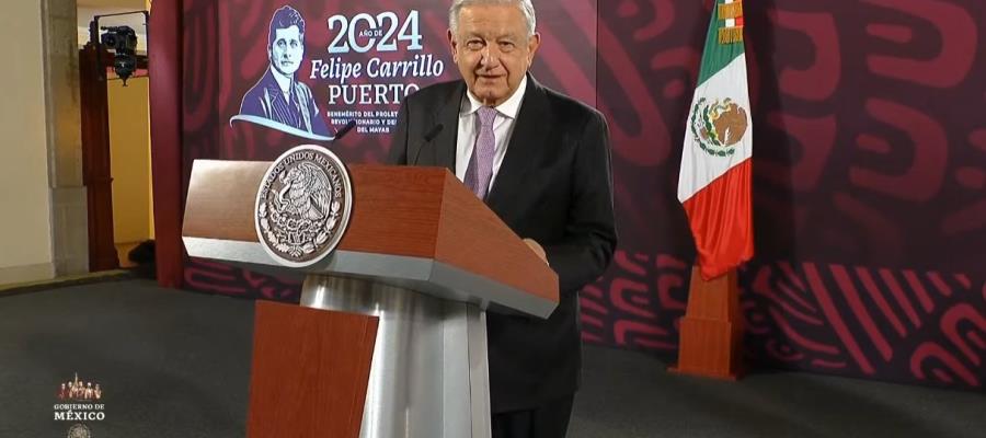 Reprueba Obrador abucheos a Zaldívar durante votaciones