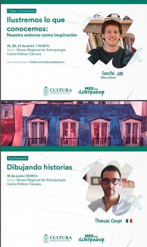 Mes del Ilustrador del 7 al 28 de junio con Uruguay como invitado