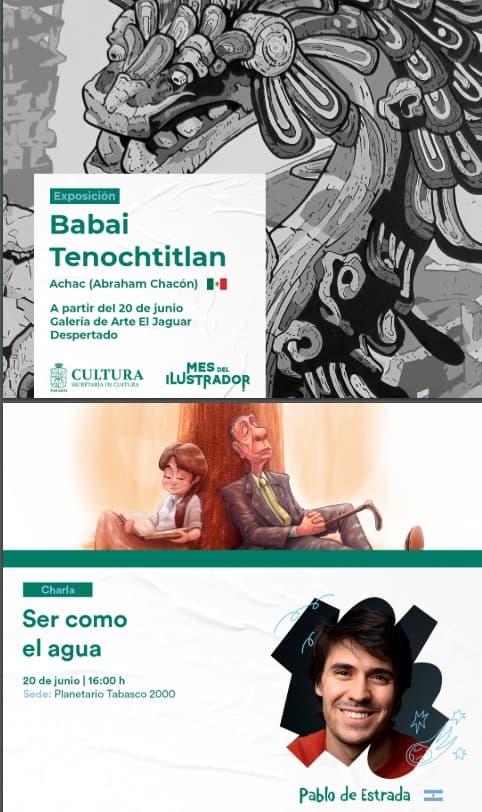 Mes del Ilustrador del 7 al 28 de junio con Uruguay como invitado Mes del Ilustrador del 7 al 28 de junio con Uruguay como invitado