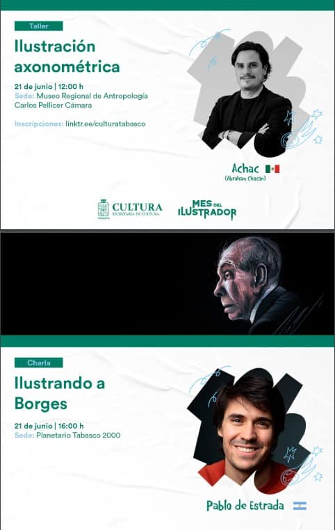 Mes del Ilustrador del 7 al 28 de junio con Uruguay como invitado Mes del Ilustrador del 7 al 28 de junio con Uruguay como invitado