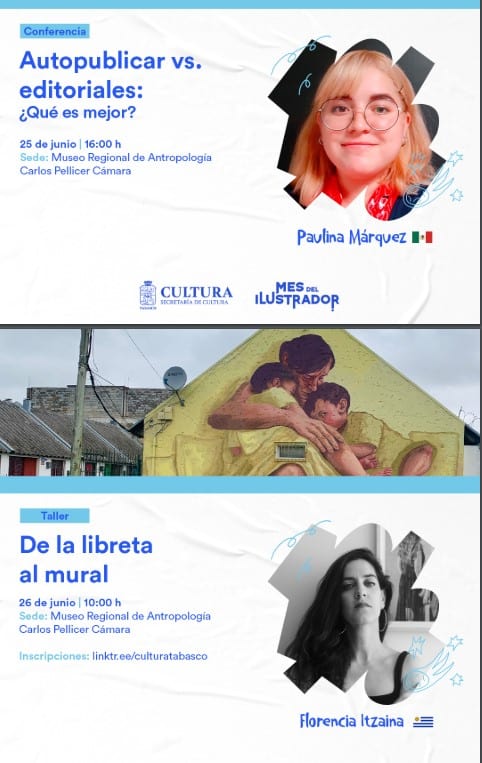 Mes del Ilustrador del 7 al 28 de junio con Uruguay como invitado Mes del Ilustrador del 7 al 28 de junio con Uruguay como invitado