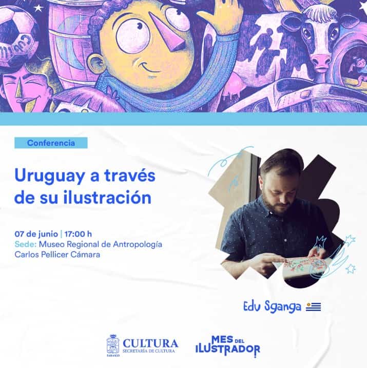 Mes del Ilustrador del 7 al 28 de junio con Uruguay como invitado Mes del Ilustrador del 7 al 28 de junio con Uruguay como invitado