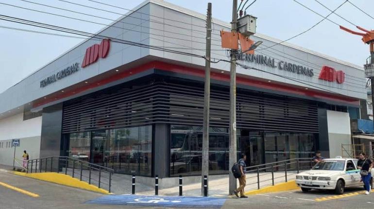 Tras 21 años de operación y con inversión de 50 mdp reinauguran terminal de ADO en Cárdenas