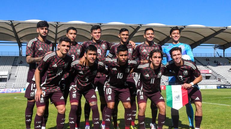 México sub 23 debuta en torneo Mauricio Revello con empate y ganando punto extra en penales