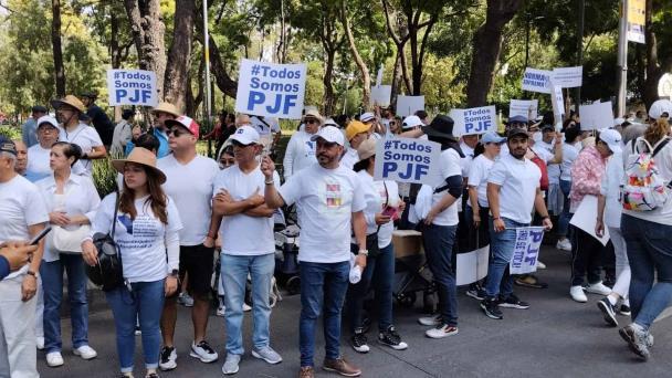 Trabajadores del PJF piden a Sheinbaum considerarlos en reforma judicial