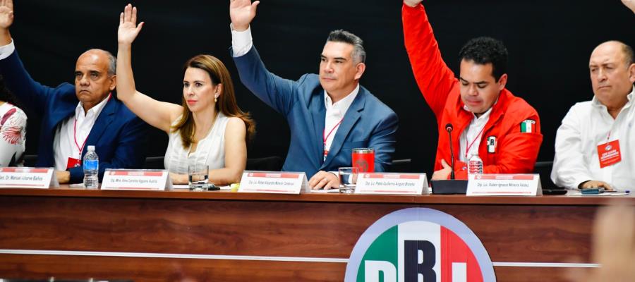 Organiza PRI Asamblea Nacional; afirman que Alito busca reelegirse