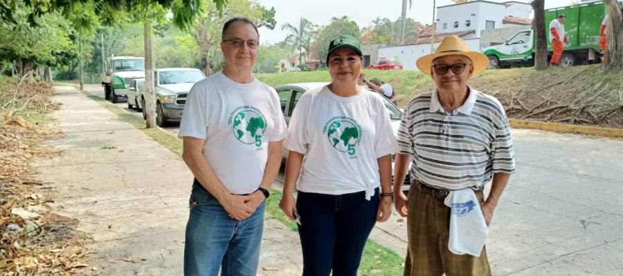 Siembran 110 árboles durante jornada de reforestación en fraccionamiento Carrizal