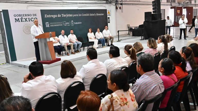 Adquirir materiales e insumos médicos en Tabasco: pide Merino a beneficiarios de La Clínica es Nuestra