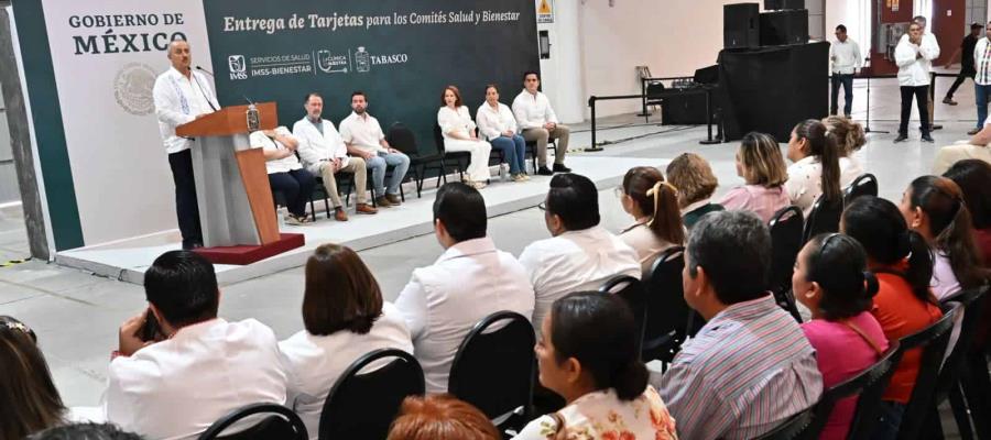 Adquirir materiales e insumos médicos en Tabasco: pide Merino a beneficiarios de La Clínica es Nuestra