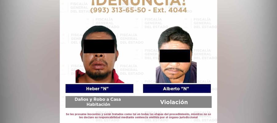 Detienen a 3 sujetos por pederastia y violación en Tabasco 