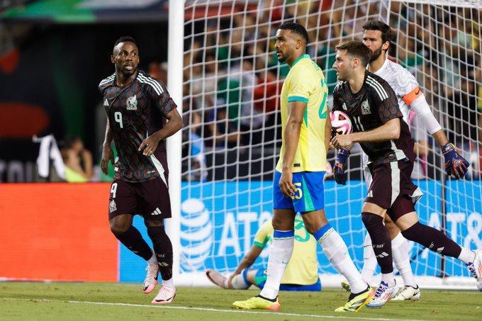 México pierde ante Brasil en partido amistoso previo a Copa América 