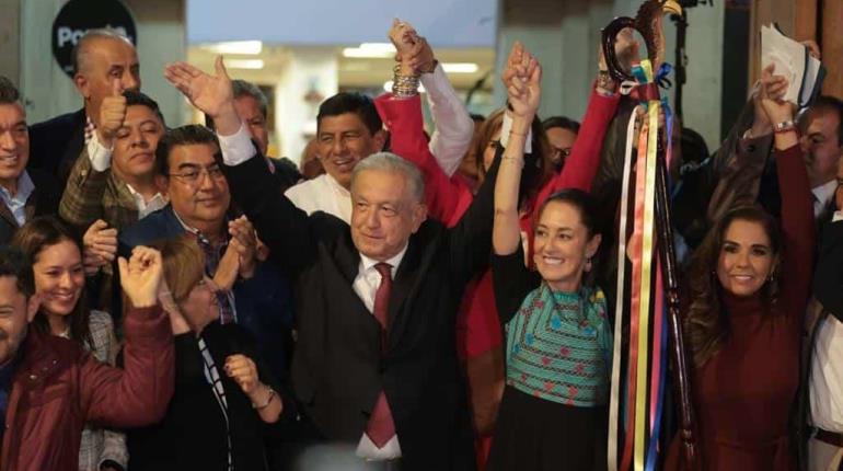 Vamos a entregar buenas cuentas a Sheinbaum, afirma AMLO tras supervisar Tren Maya