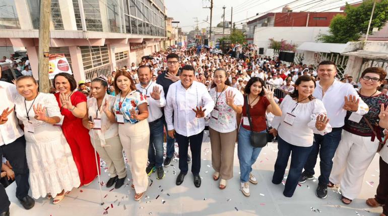 "¡En Tabasco, misión cumplida, señor Presidente!, su legado estará bien cuidado: Javier May