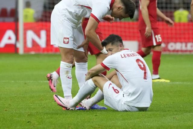 Lewandowski se perderá primer partido de Eurocopa por lesión