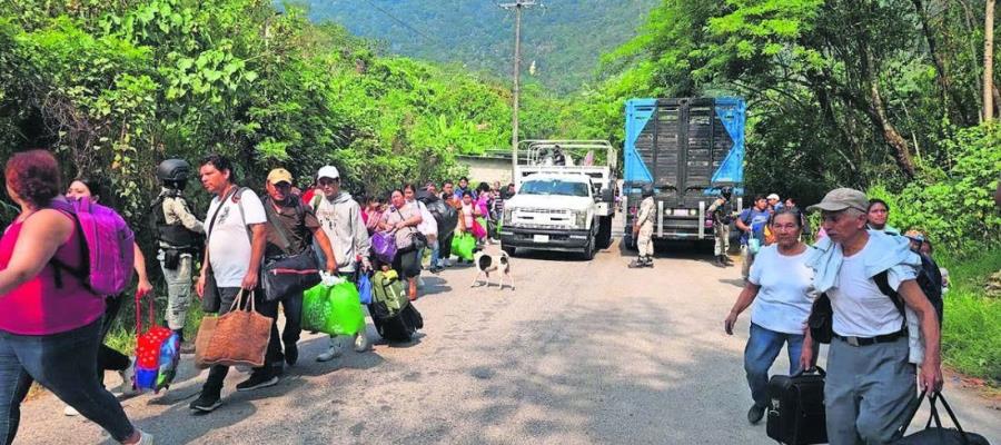 Desplazados de Tila rechazan regresar por falta de seguridad