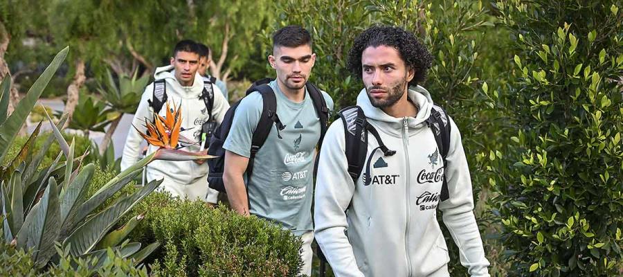 Selección Mexicana llega a San Diego, se preparará para Copa América