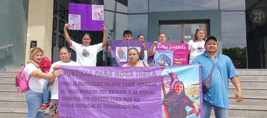 "Justicia" para Rosa Isela exigen familiares tras segunda audiencia en TSJ