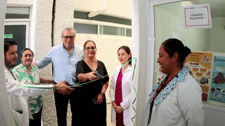 Inaugura ISSET unidad de Cuidados Paliativos para pacientes con enfermedades terminales