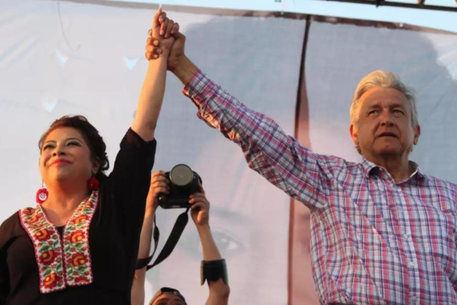 "Le fue requetebién" dice AMLO al celebrar triunfo de Brugada en CDMX