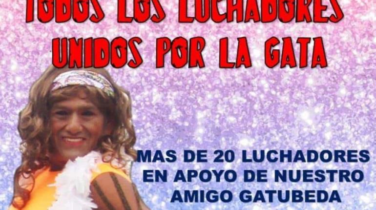 Realizarán función de Lucha Libre en favor del luchador tabasqueño Gatubeda