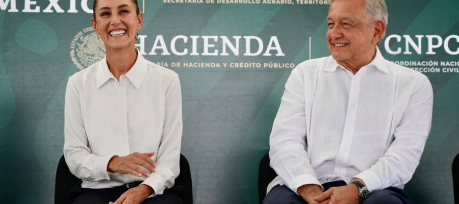 AMLO asegura que Sheinbaum rescatará Altos Hornos