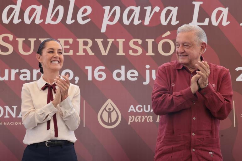 Como histórica, califica Sheinbaum primera gira con AMLO