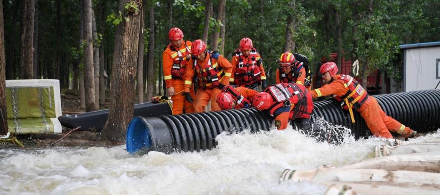 En China evacuan a 36 mil personas por inundaciones