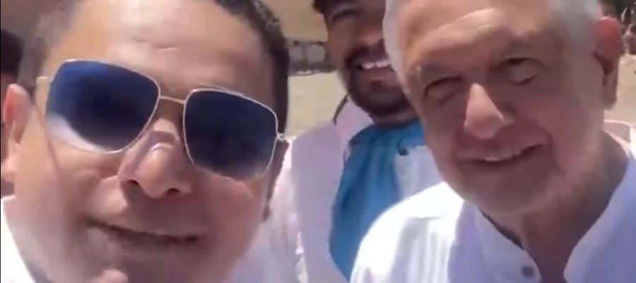 Envía AMLO saludos a Karmito y Los Supremos luego de gira por Durango