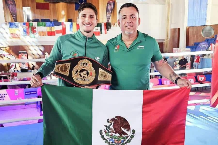 Boxeador Marco Verde gana título ´The Golden Belt Nicolae Linca´ en Rumania