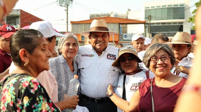 Javier May iniciará este lunes gira de agradecimiento por Tabasco