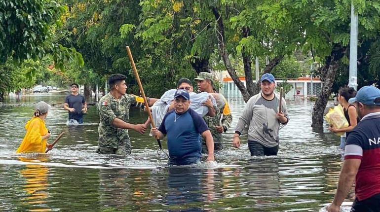 Asegura Obrador que se están preparando para temporada de lluvias y huracanes