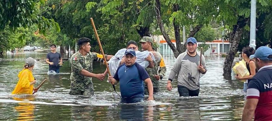 Asegura Obrador que se están preparando para temporada de lluvias y huracanes