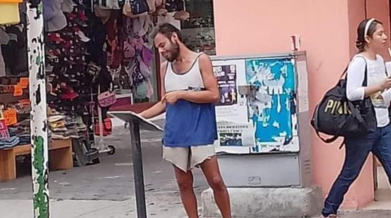 Reaparece sujeto que estuvo a punto de ser atacado por cocodrilos, en Plaza de Armas