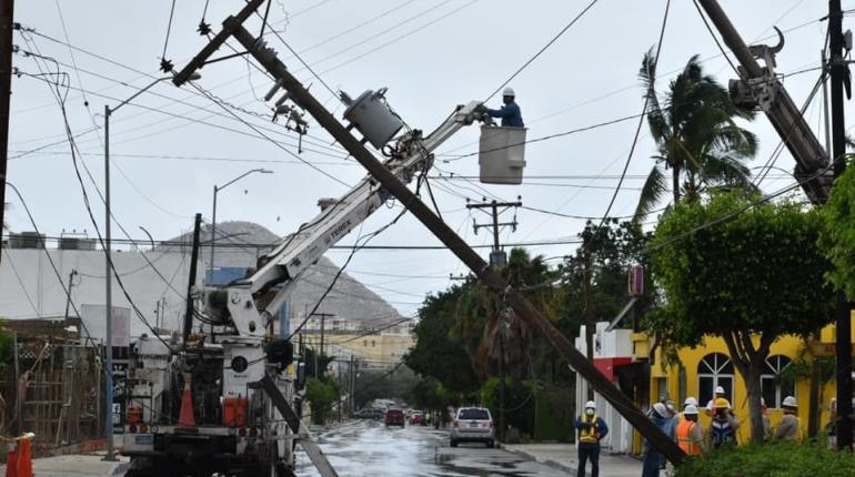 Afirma CFE estar preparada ante posibles daños por ciclón tropical