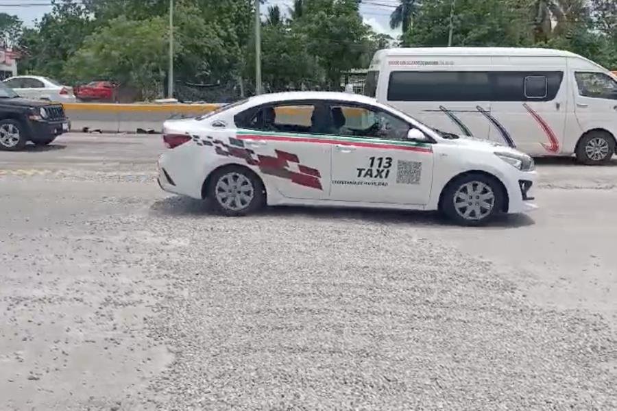 Piden pavimentar zanja a la altura del puente herradura de la Villahermosa –Nacajuca