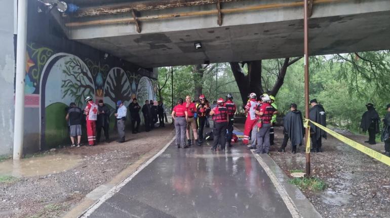 Mueren 3 menores previo a la llegada de la tormenta tropical "Alberto" en Nuevo León