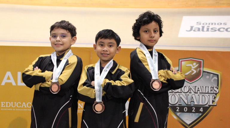 Tabasqueños ganan medalla de bronce en disciplina de Taekwondo en juegos Conade