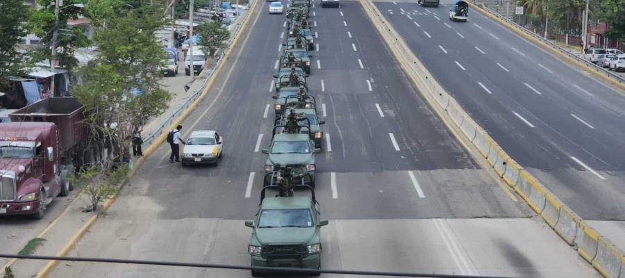 Arriban 200 elementos de la Sedena a Acapulco, tras hallazgo de decapitados y desmembrados