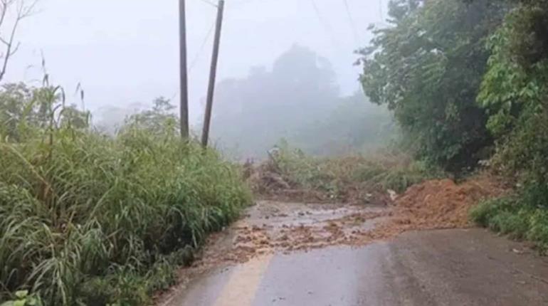 Comunidades incomunicadas en Tapachula, Chiapas por derrumbes   